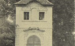 Pavilón v zámecké zahradě. - Český svět 5.10.1904. 