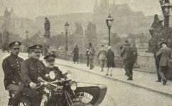 první policejní motocykl - Světozor 17.06.1926