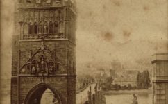 Prager Brucke, Prague, ca 1860 -