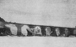 prozatímní dřevěný most u Karlova mostu - Světozor 6.2.1891