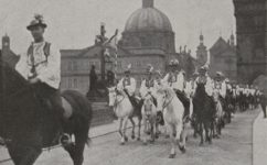 průvod zemědělců - Světozor 24.05.1928