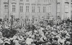 Sjezd katolíků, příjezd kardinála - Český svět 4.9.1908