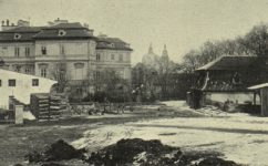 Dvorek ve Vlašské ulici - Světozor 16.02.1913 