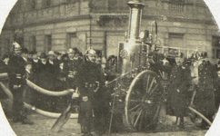 Cvičení hasičů - Český svět 9.12.1904 