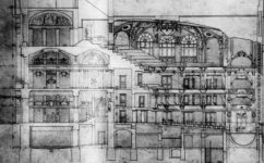 Soutěžní návrh Balšánka - Divadelní architektura 