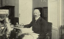 Hegert ve své pracovně - Světozor 22.09.1912 