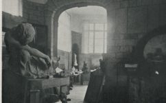 Atelier sochaře Bílka - Světozor 28.11.1913 