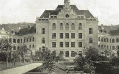nová budova karlínských škol -  Český svět 22.9.1905 