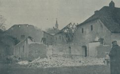 bourání vojenského skladiště Na rybách -  Český svět 18.03.1926 