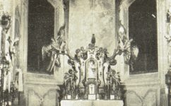Hlavní oltář kaple - Světozor 06.01.1911 