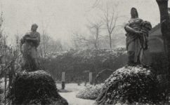 Na slupech 1484, Brokofova socha v zahradě domu - Světozor 27.02.1914 