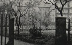 zahrada kláštera Voršilek - Světozor 20.08.1915 