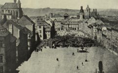 Koňský trh 1848 - Český svět 10.3.1911 