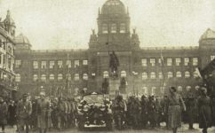 Vítání Masaryka - Český svět 17.01.1919 