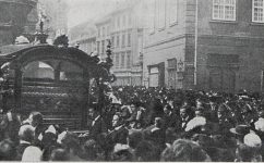 pohřeb Václava Kaunice. - Český svět 24.10.1913 